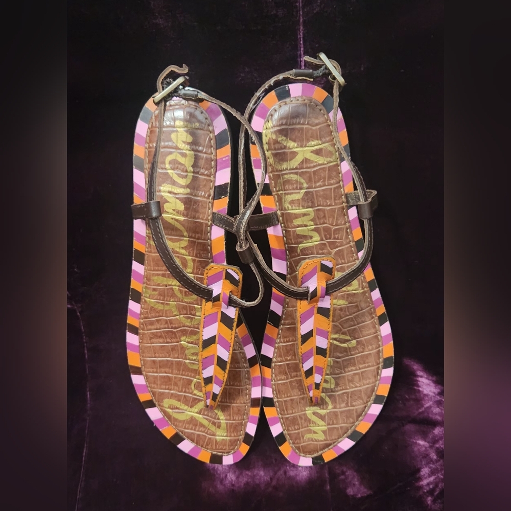 Sam Edelman Multicolor Gigi Sandals Size 7